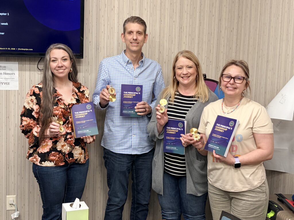 Principal and Team Leadership training using The Principal's Leadership Journey by Jeanne Ford